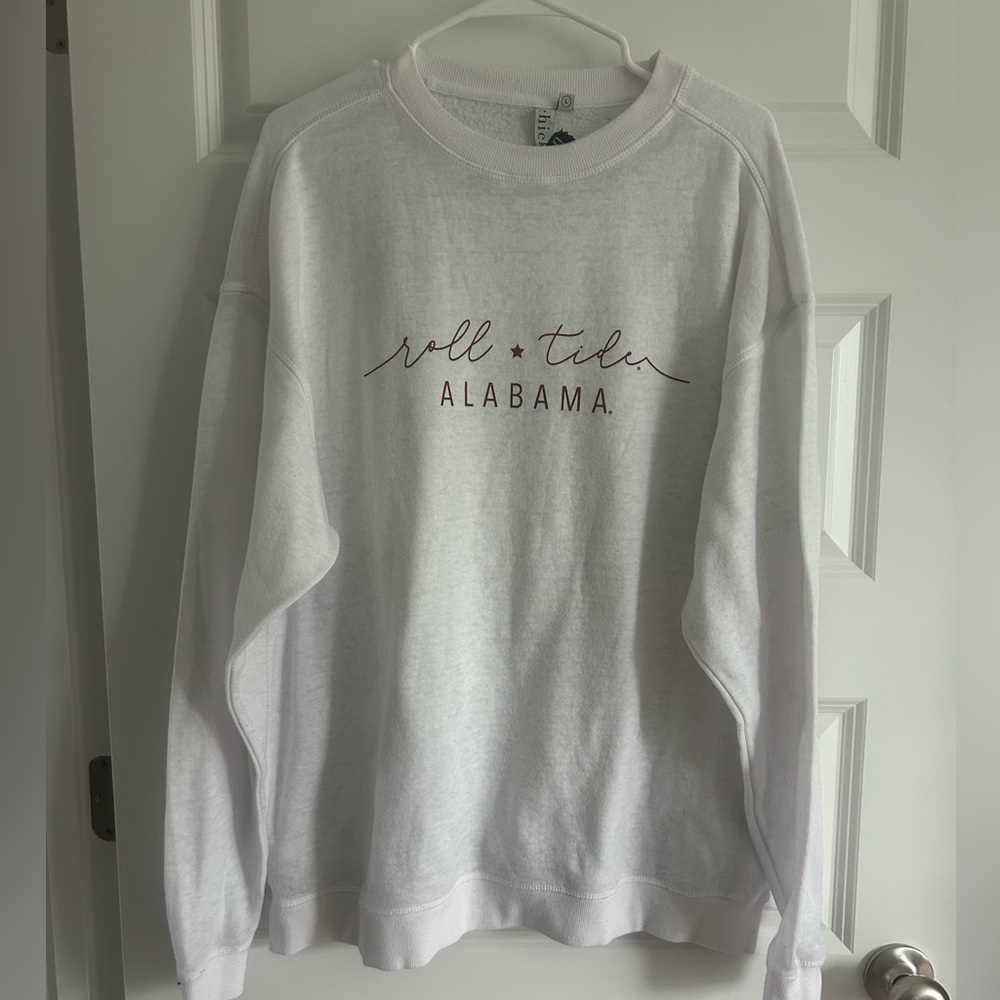 White Alabama Sweatshirt